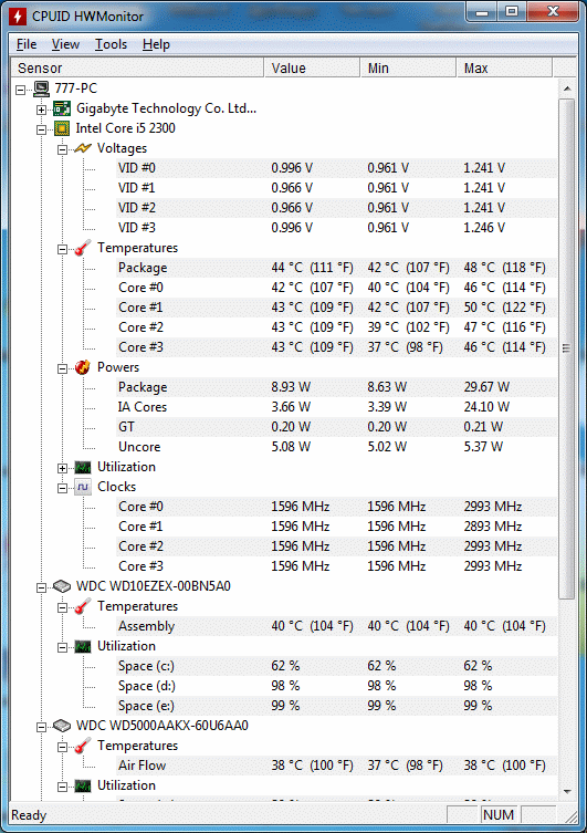 Скачать hwmonitor